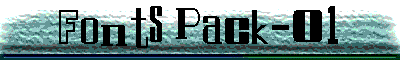  Fonts Pack-01 