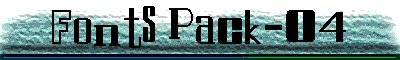  Fonts Pack-04 